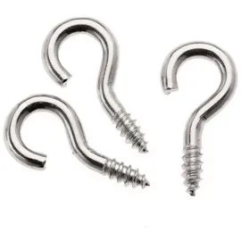 Glorex  Schraubhaken 12 x 5 mm, 24 Stück