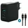 Mobilis - schnell, GaN - 100 Watt - 3 Ausgabeanschlussstellen (USB, 2 x USB-C)