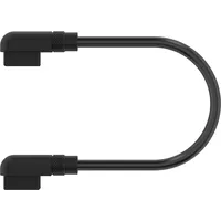 Corsair iCUE LINK Kabel, Slim 90° gewinkelt, 135mm, schwarz, 2er-Pack (CL-9011133-WW)