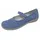Semler Flora Weite H Spangenballerina blau | 41