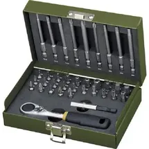 PROXXON Bitset/Steckschlüsselsatz, 1/4", 36-tlg. 23109