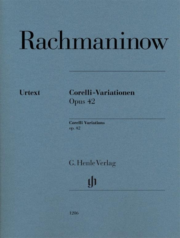 Sergej Rachmaninow - Corelli-Variationen Op. 42 - Sergej W. Rachmaninow  Kartoniert (TB)