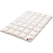 Künsemüller Finesse Bettdecke Sensofill Soft Faser 2cm Innen/Aussensteg, Warm, 155x220 cm