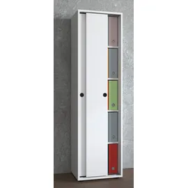 VCM Ulas Aktenschrank 49 x 38 x 168 cm weiß