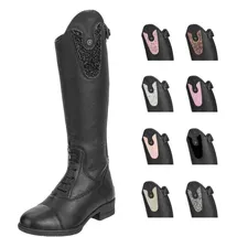 Suedwind Footwear Reitstiefel Nova Kids Fun Leder 36 Schwarz