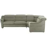 himolla Ecksofa  9707 ¦ grau ¦ Maße (cm): B: 291 H: 84 T: 261