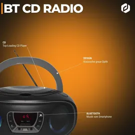 Denver TCL-212BT grau
