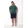 LE JOGGER le jogger® Pyjama, (4 tlg., 2 Stück), Schlafanzug im Streifendesign le jogger® petrol, marine