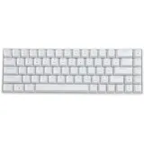 Elprico Mechanische Gaming-Tastatur, 68 Tasten, Kabelgebundene Mechanische Tastatur mit 20 Beleuchtungsmodi, Hot-Swap-fähiger Roter Schalter, Double-Shot-Tastenkappen, Beleuchtete