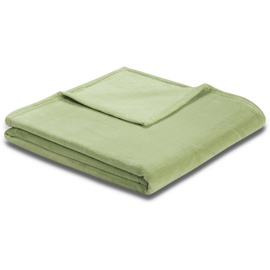 Biederlack Wohndecke »King Fleece«, leicht, Kuscheldecke grün