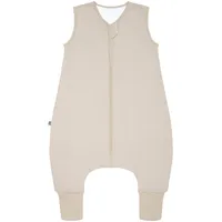 EMMA & NOAH Baby Schlafsack mit Füßen Essential Beige 70