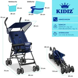 Kidiz City blau
