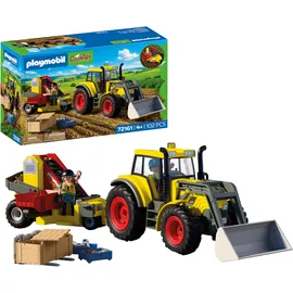 Playmobil Country Großer Traktor mit Kartoffelroder 72161