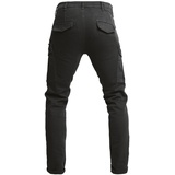 John Doe Defender Mono, Motorrad Textilhose, schwarz, - 32/30