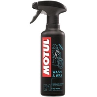 Motul MC Care E1 Wash And Wax Trockenreiniger Spray 400 ml