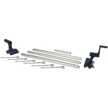 Intex Planenaufroller 274 - 488 cm grau/weiß 28051