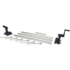 Intex Planenaufroller 274 - 488 cm grau/weiß 28051