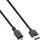 InLine HDMI-Kabel A an D 0,3 m Schwarz/Gold
