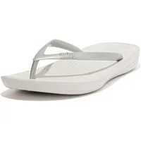 FitFlop Iqushion Ergonomic Flip-flops, & (Silver 011), 40 EU