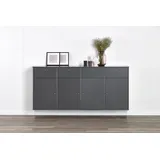 Hammel Furniture Mistral Sideboard 177 cm Grau Holz/Metall