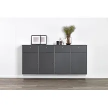 Hammel Furniture Mistral Sideboard 177 cm Grau Holz/Metall