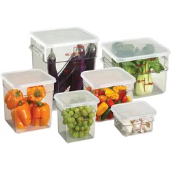 Cambro Vorratsbehälter, Polycarbonat, 5.7 L, ohne Deckel, spülmaschinengeeignet, 6 Stück