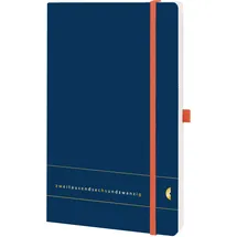 Chronoplan Buchkalender Origins A5 1 Woche/2 Seiten Ocean Blue 2026