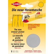 Kleiber Unisex Quick Ersatzhosentasche, Grau, Einheitsgröße EU