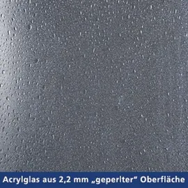 Forte Vela Eckdusche 75 x 90 cm weiß