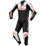 Alpinestars Missile V2 Ward Lederkombi - Black / White / Red Fluo - 46