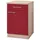 WIHO KÜCHEN Unterschrank Montana 40 x 60 x 85 cm Rot
