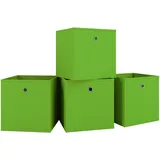 VCM Faltbox Boxas 27 x 27 x 28 cm 4-tlg. Grün