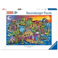 Ravensburger Erwachsenenpuzzle 3000 Teile - Schätze der Welt
