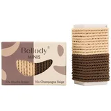 Bellody Minis Haargummis Mocha brown / champagne Beige 20 Stück