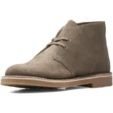 CLARKS Herren Desert Boot Bushacre 3 Chukka-Stiefel, Beige, 42 EU