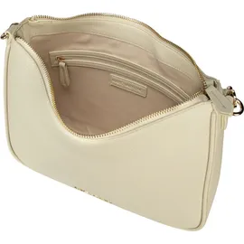 Valentino Never Hobo Bag Synthetik Beige/Weiß