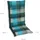 GO-DE Hochlehner-Auflage Classic 120 x 50 x 7 cm, ocean-schwarz