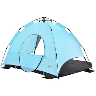 [en.casa] Pro-Tec, Zelt, Strandzelt + Strandmuschel, 3.85 kg, 2 Personen)