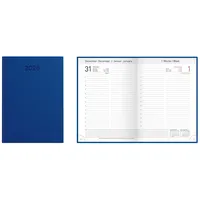 IDENA Buchkalender 2026, Basic Blau DIN A5