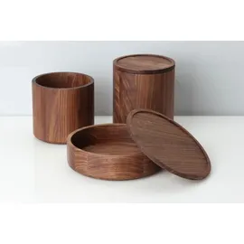 Continenta Holzdose 19 x 19 x 6 cm 1-tlg. braun