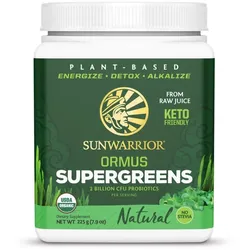 Sunwarrior Ormus Super Greens Natural (0.225kg)