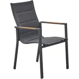 LC Garden Unicamo Stapelsessel Aluminium/Textilene gepolstert