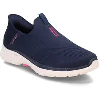 Skechers Go Walk 6 - Fabulous View Navy 9.5 D - Wide