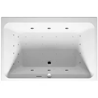 Riho Castello Rechteck-Badewanne, mit Joy-System, 2-Sitzer, - RIHO