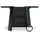 cozze Outdoor-Tisch 127 x 64,5 x 74,5 cm Stahl schwarz