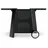cozze Outdoor-Tisch 127 x 64,5 x 74,5 cm Stahl schwarz