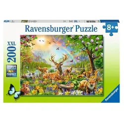 Ravensburger Puzzle - Anmutige Hirschfamilie, 200 Teile