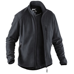 KÜBLER Fleecejacke »WEATHER«, Polyester - grau