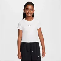 Nike Sportswear Kurz-T-Shirt Mädchen - Weiß, L