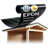 EPDM Dachfolie 1,20 mm stark – 4,5 x 7 m – EPDM Folie zur Dachabdichtung für Carport, Garage und Nebengebäude